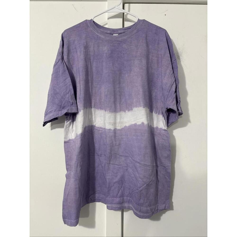 Men’s Purple Colorblock XXL‎ Tee Shirt New